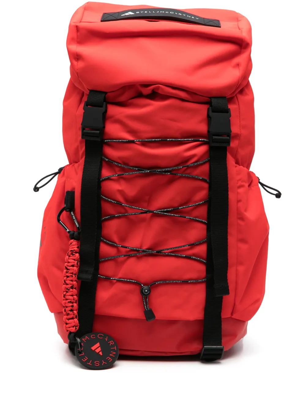 adidas by Stella McCartney Zaino con applicazione - Rosso