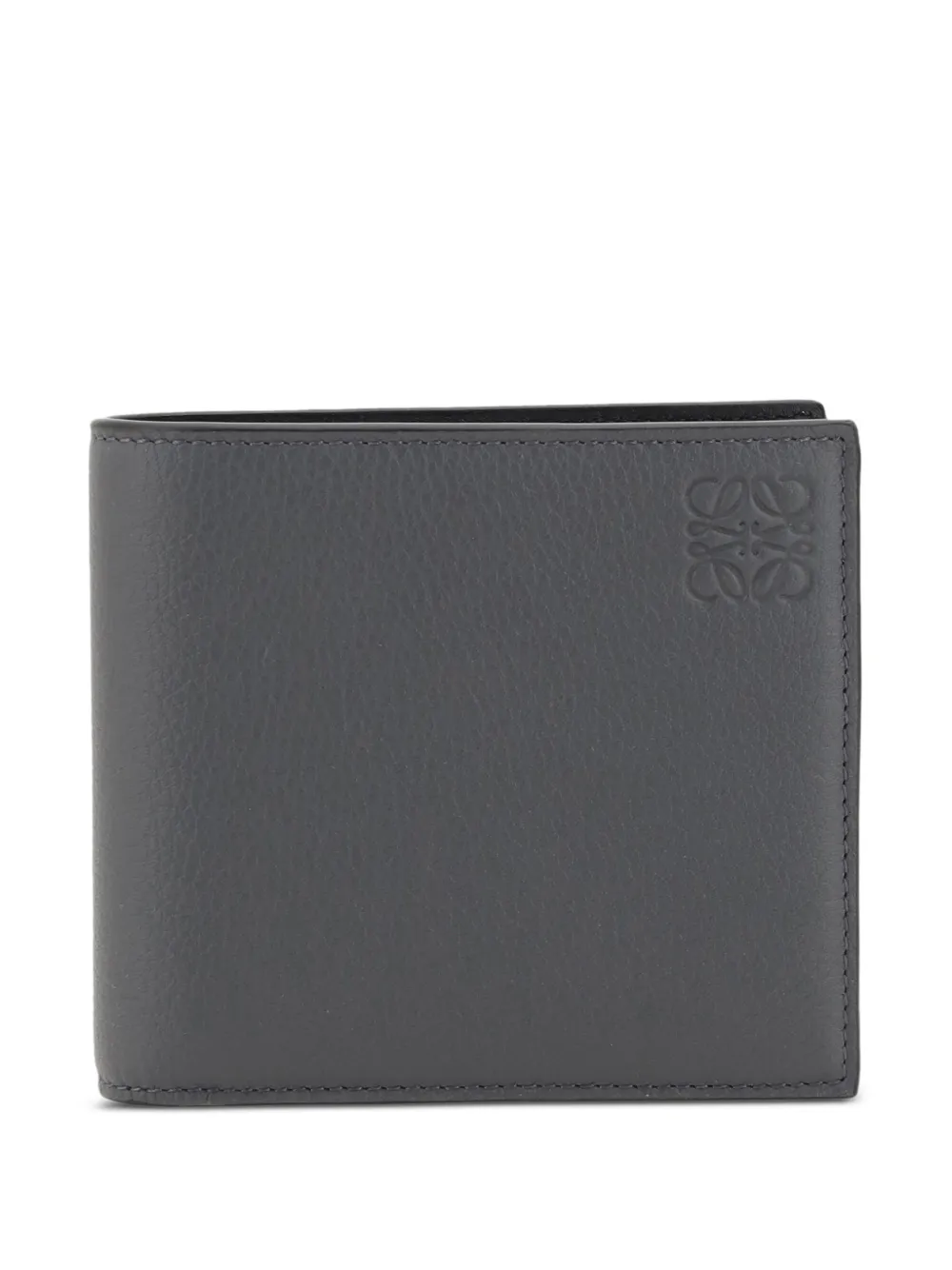 LOEWE 皮质对折钱包 | 灰色 | Image 1