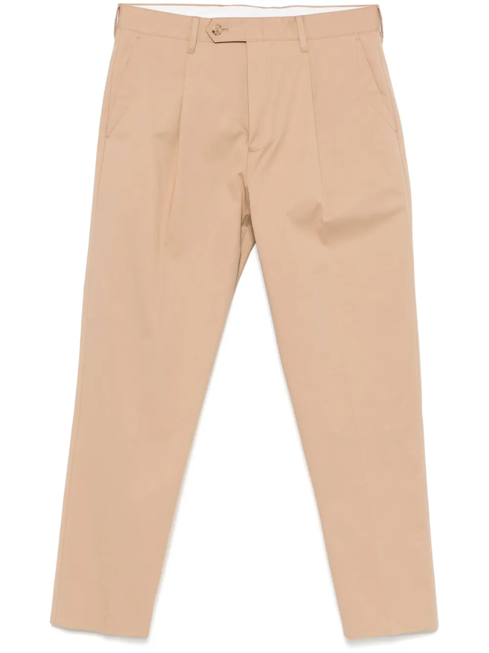 Paul Smith Broek met toelopende pijpen Beige