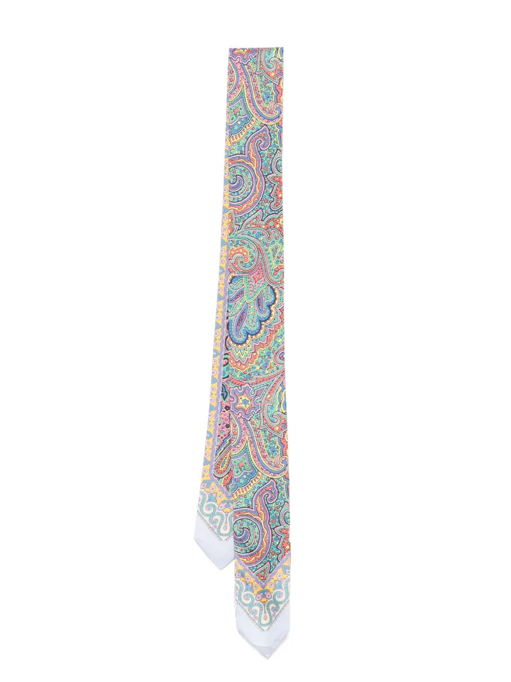 ETRO Zijden sjaal Blauw