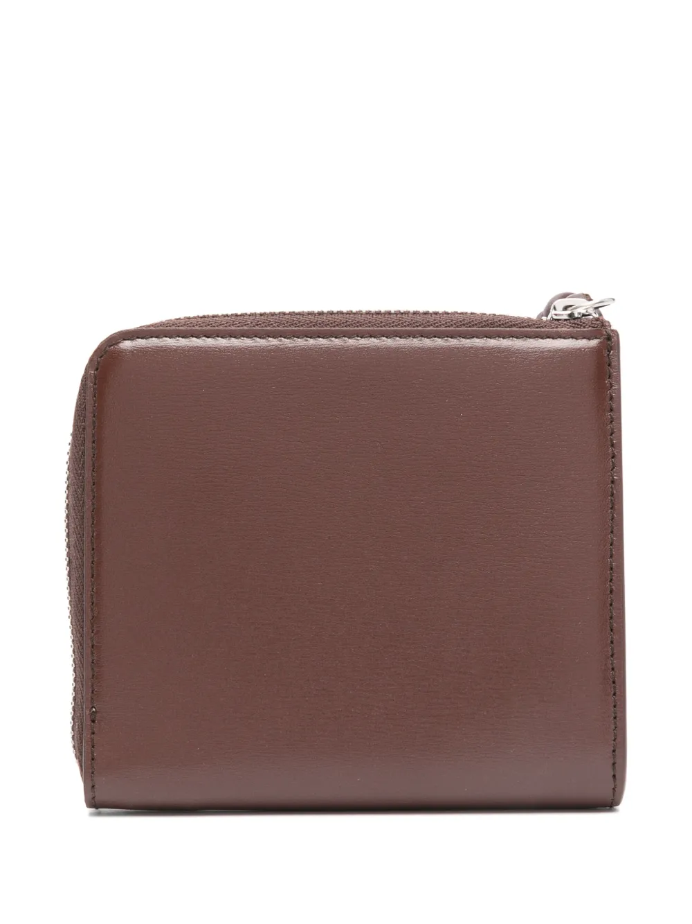 Jil Sander Leren portemonnee - Bruin