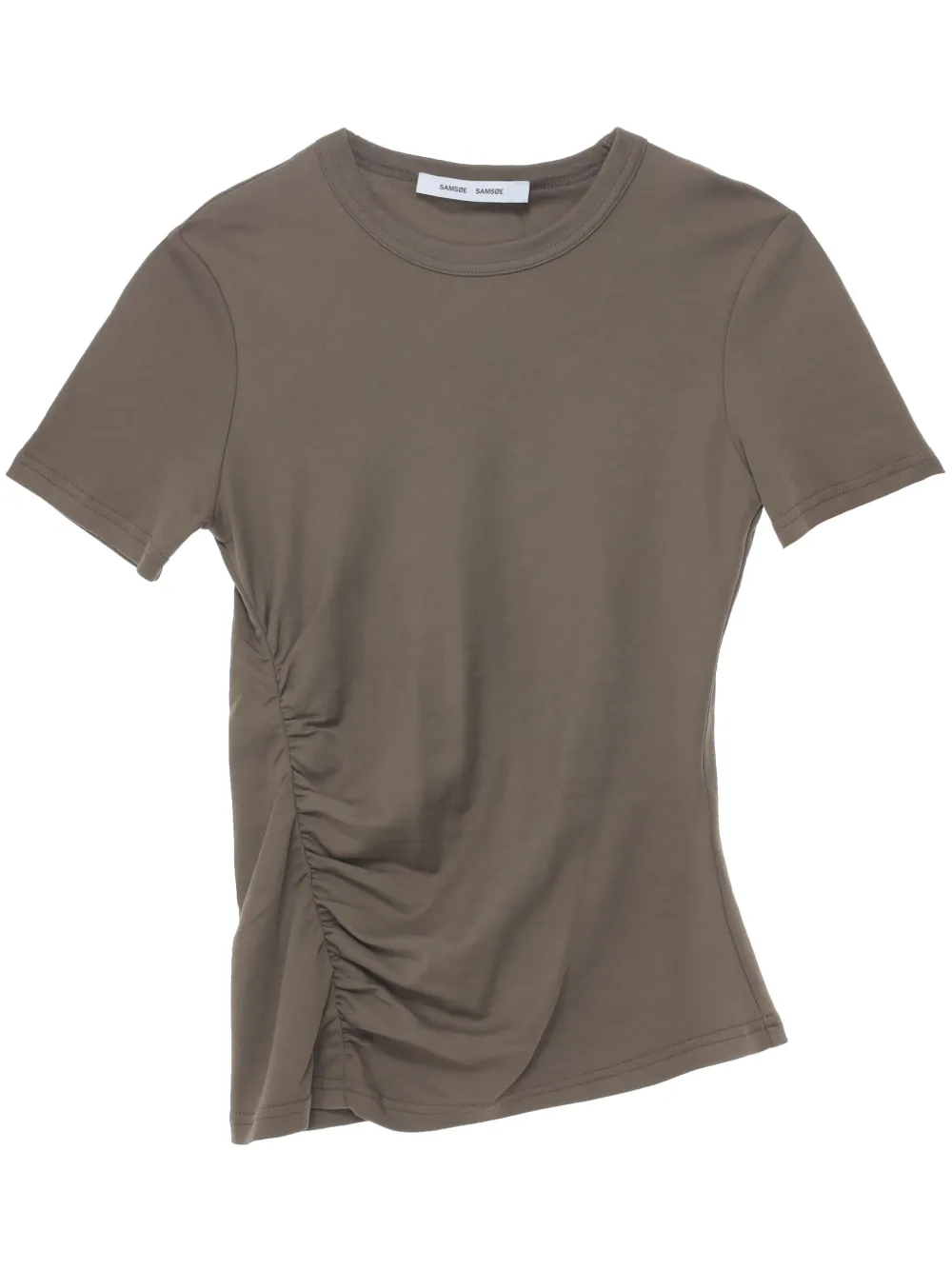 SAMSOE SAMSOE Saevelyn T-shirt | Brown | Image 1
