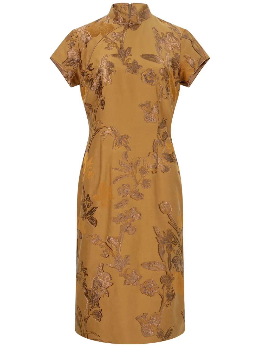 Shanghai Tang robe Qipao | marron | Image 1