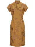 Shanghai Tang Qipao dress - Brown