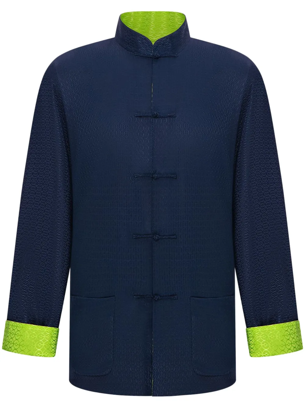 Shanghai Tang patterned reversible jacket | Blue | Image 1