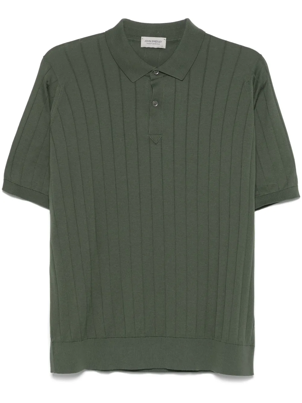 John Smedley Leeshaw ポロシャツ - グリーン John Smedley Leeshaw ポロシャツ - グリーン