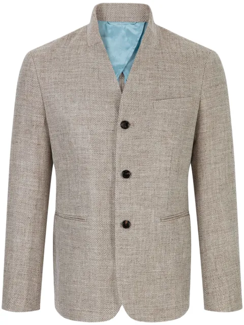 Shanghai Tang V-neck blazer
