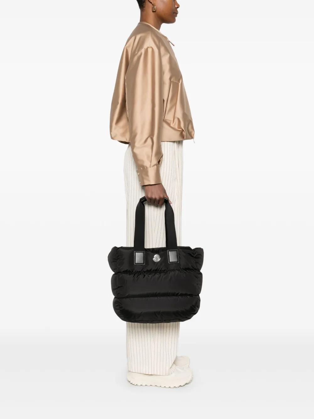 Moncler Caradoc waterafstotende shopper - Zwart
