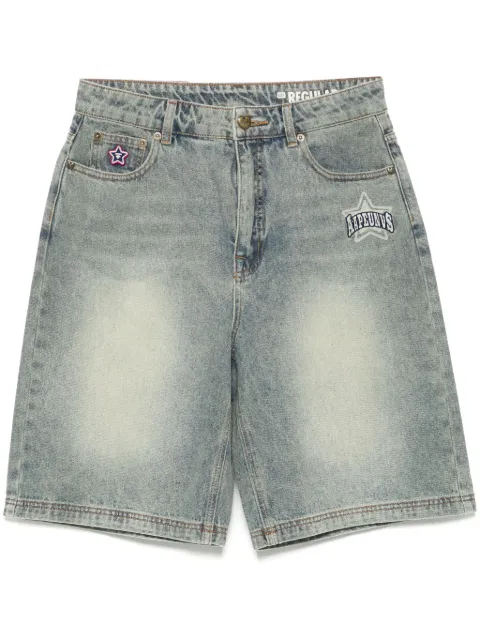AAPE BY *A BATHING APE® logo-embroidered shorts