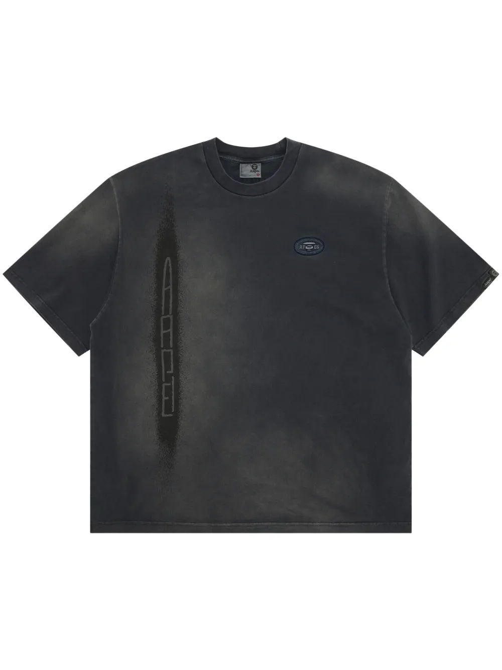 AAPE BY *A BATHING APE® playera con logo estampado | negro | Image 1