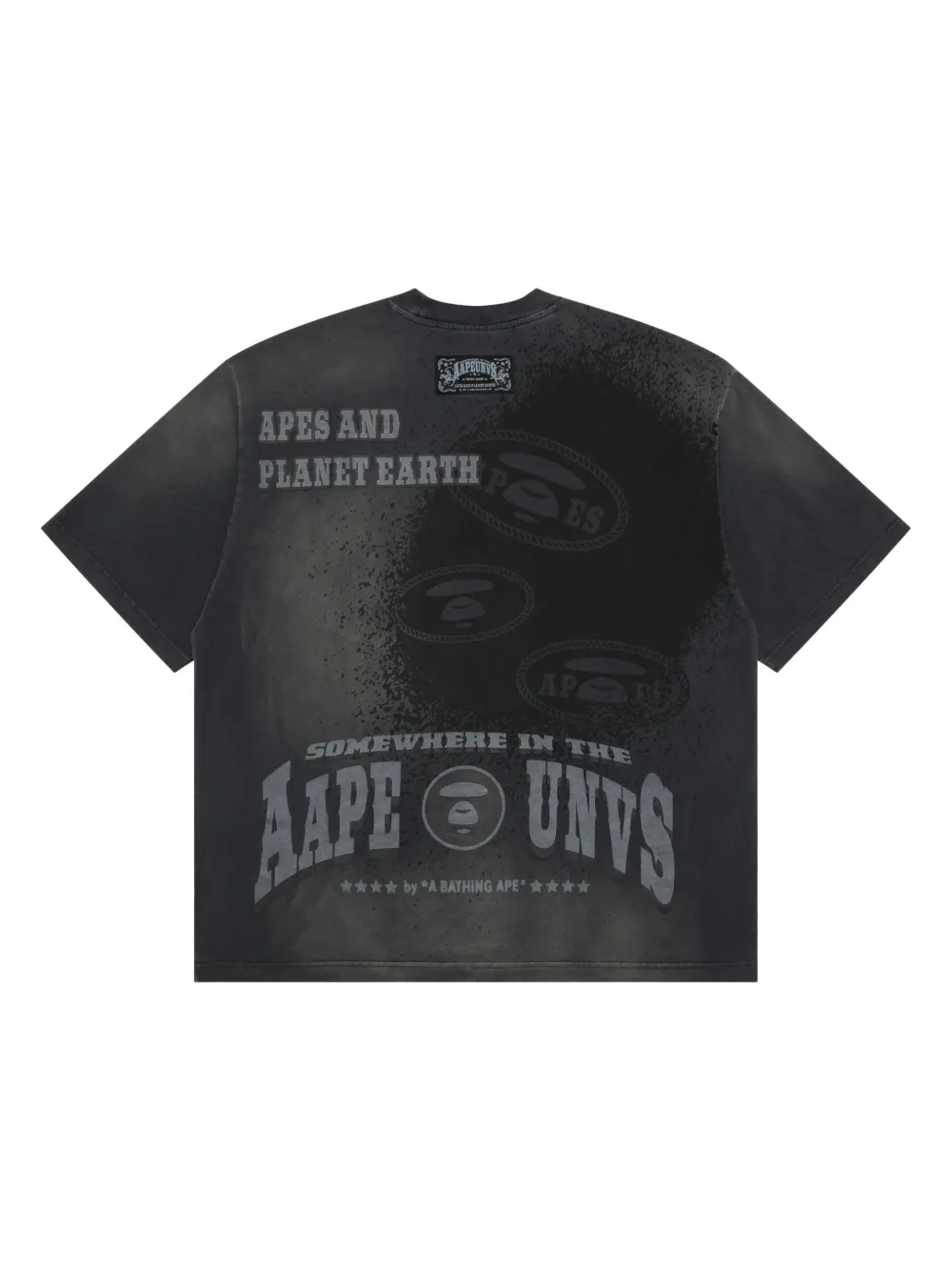 AAPE BY *A BATHING APE® playera con logo estampado | Playeras | Image 2