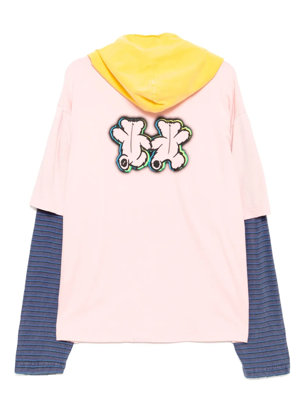 We11done teddy twins layered hoodie | Hoodies | Image 2