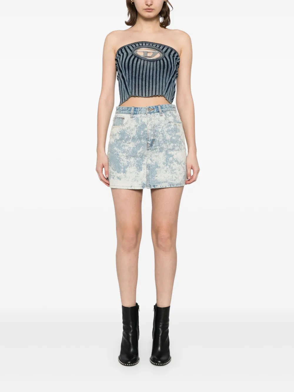 bapyby*abathingape BAPY BY *A BATHING APE Rok met print - Blauw