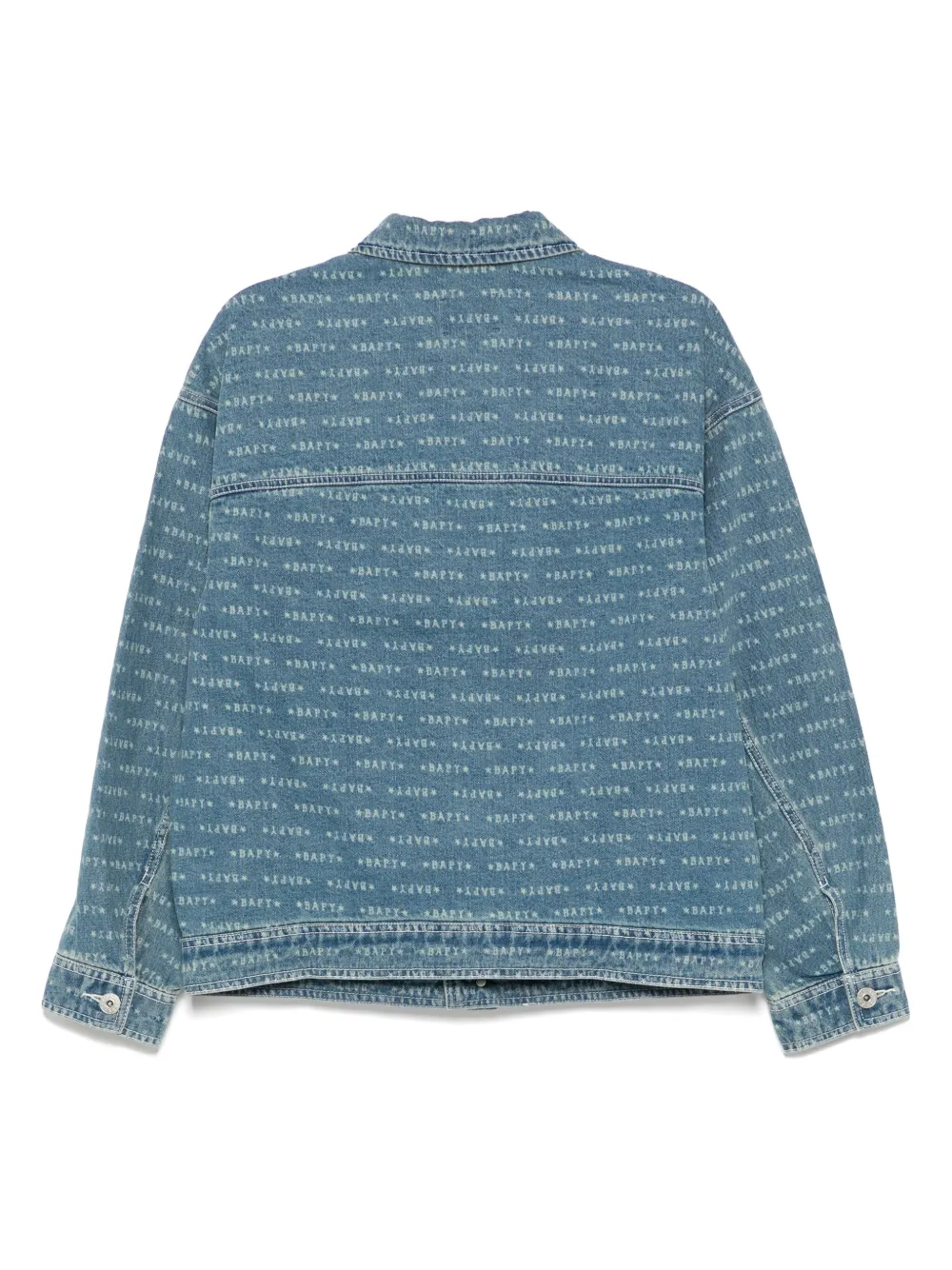 BAPY BY *A BATHING APE® MONOGRAM DENIM JACKET