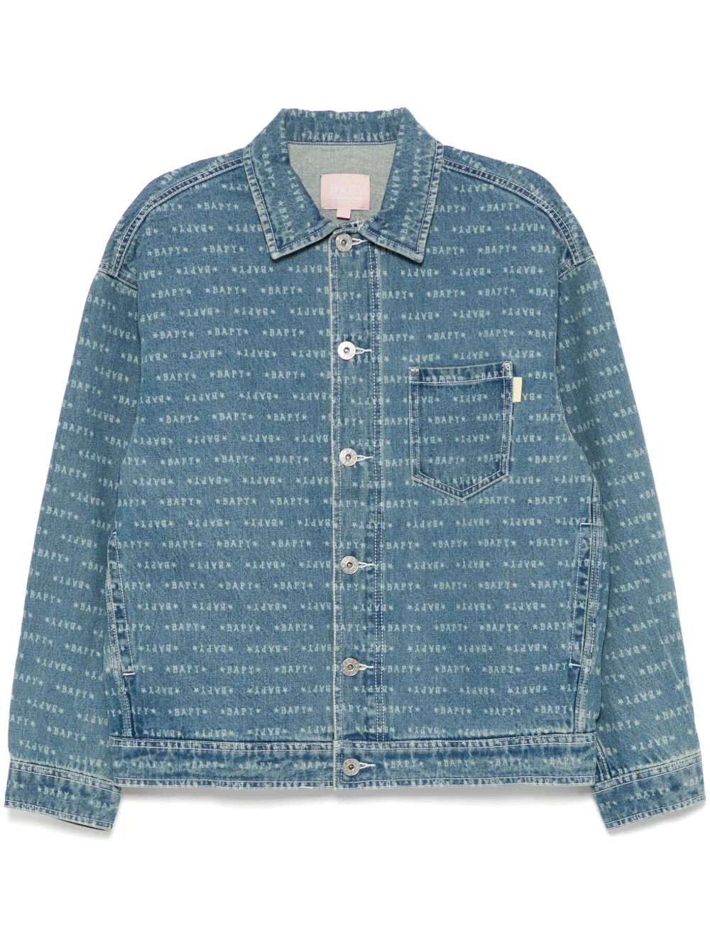 monogram denim jacket