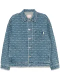 BAPY BY *A BATHING APE® monogram denim jacket - Blue