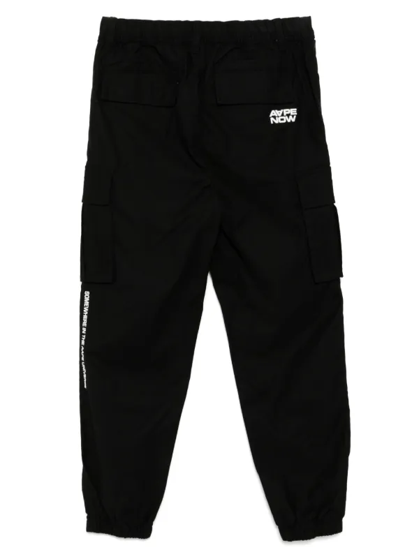AAPE BY *A BATHING APE® Aapenow ムーンフェイス カーゴショーツ 