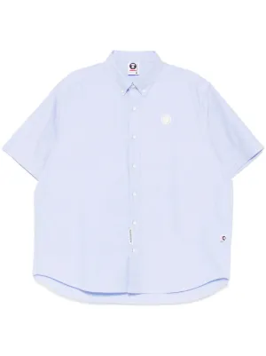 AAPE BY *A BATHING APE® デニムシャツ | ブルー | FARFETCH JP