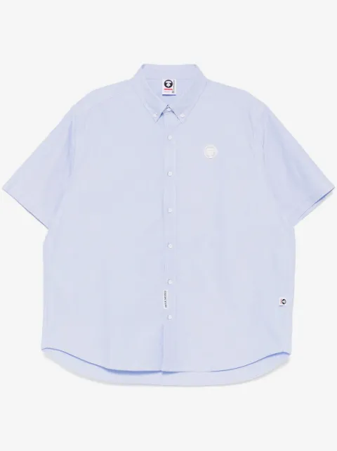 AAPE BY *A BATHING APE® 로고 패치 셔츠