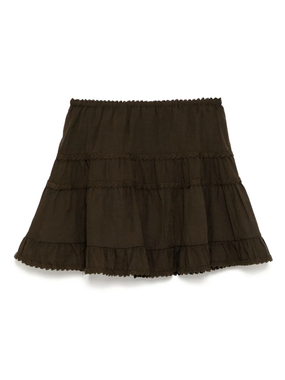 toutacoup tout a coup Gelaagde mini-rok - Grijs