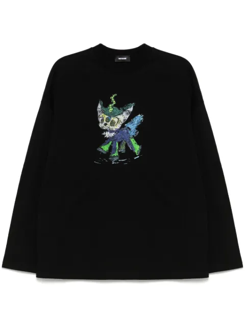 We11done monster drawing T-shirt