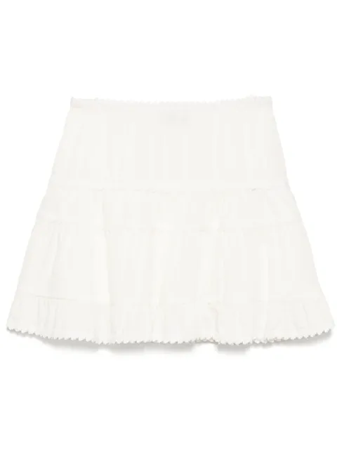 tout a coup Tiered mini skirt