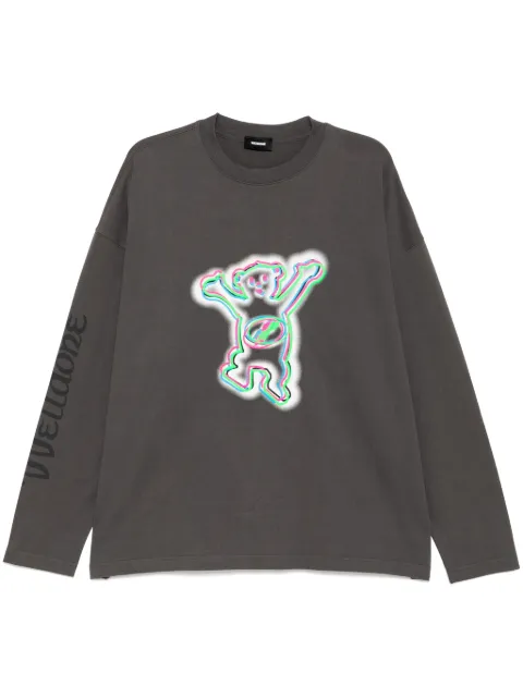 We11done teddy-print T-shirt