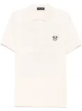 Fred Perry embroidered polo shirt - White