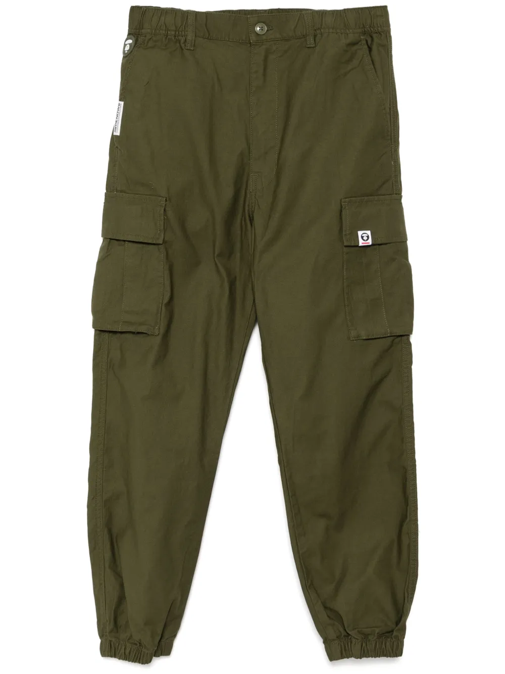 AAPE BY *A BATHING APE® AAPENOW moonface-logo cargo pants – Green