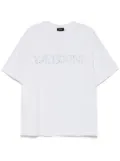 We11done sparkle-logo T-shirt - White