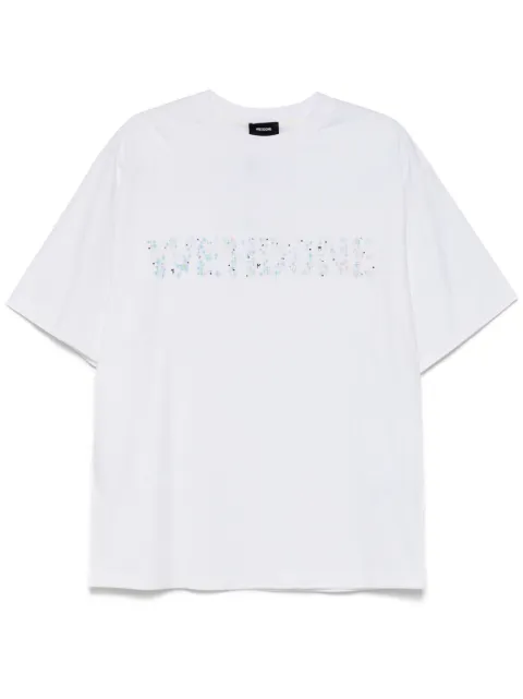 We11done sparkle-logo T-shirt