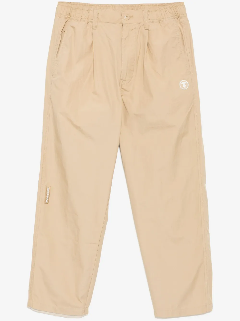 AAPE BY *A BATHING APE® logo-patch trousers | Neutrals | Image 1
