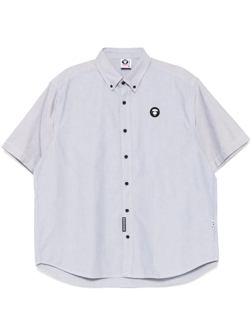 AAPE BY *A BATHING APE® logo-patch shirt | Black | Image 1
