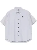 AAPE BY *A BATHING APE® logo-patch shirt - Black