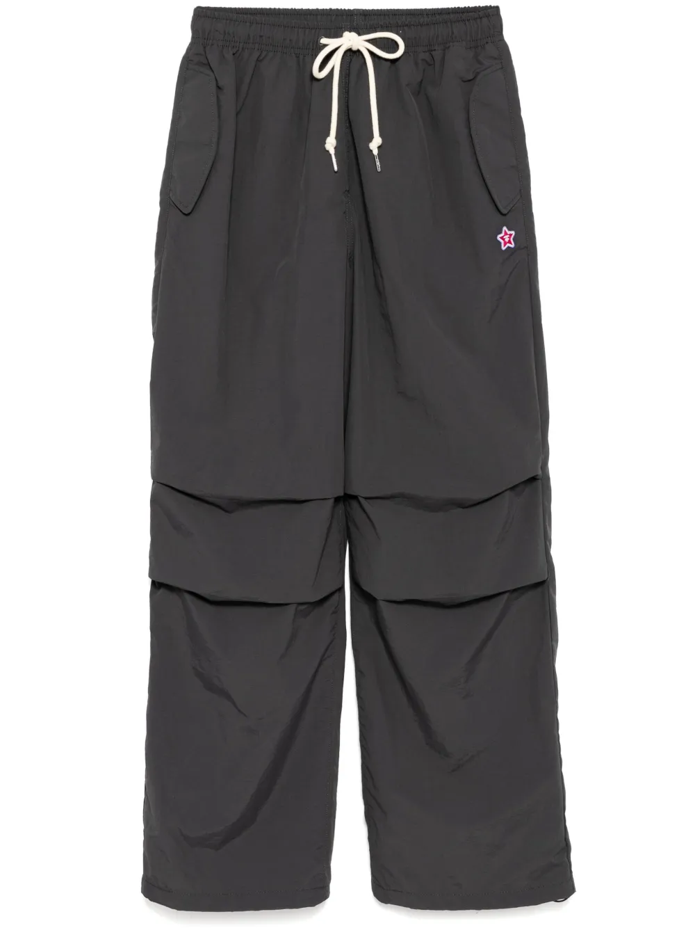 AAPE BY *A BATHING APE® Moonface logo utility pants | Grey | Image 1