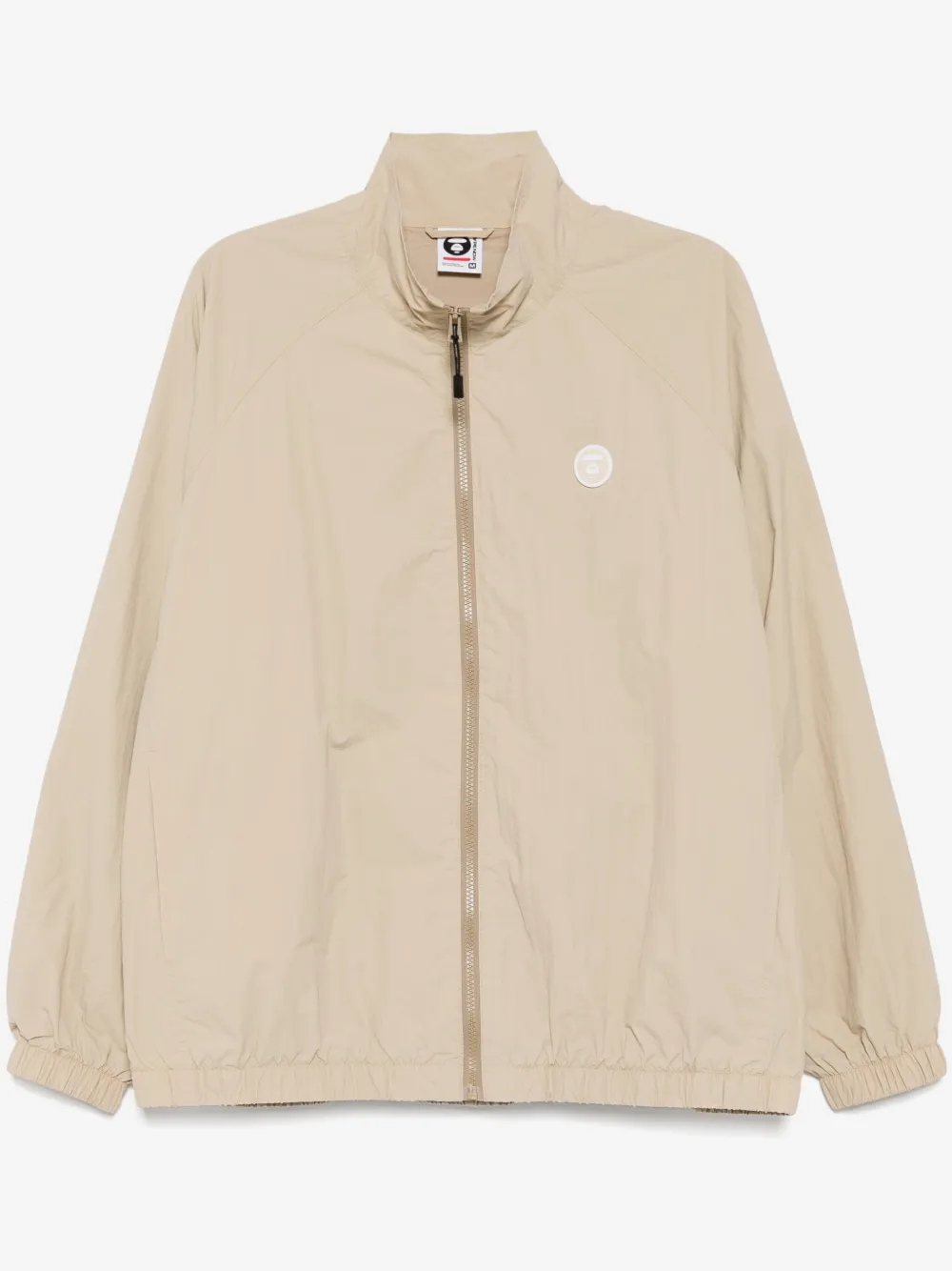 AAPE BY *A BATHING APE® AAPENOW moonface-logo windbreaker jacket | Neutrals | Image 1
