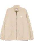 AAPE BY *A BATHING APE® AAPENOW moonface-logo windbreaker jacket - Neutrals