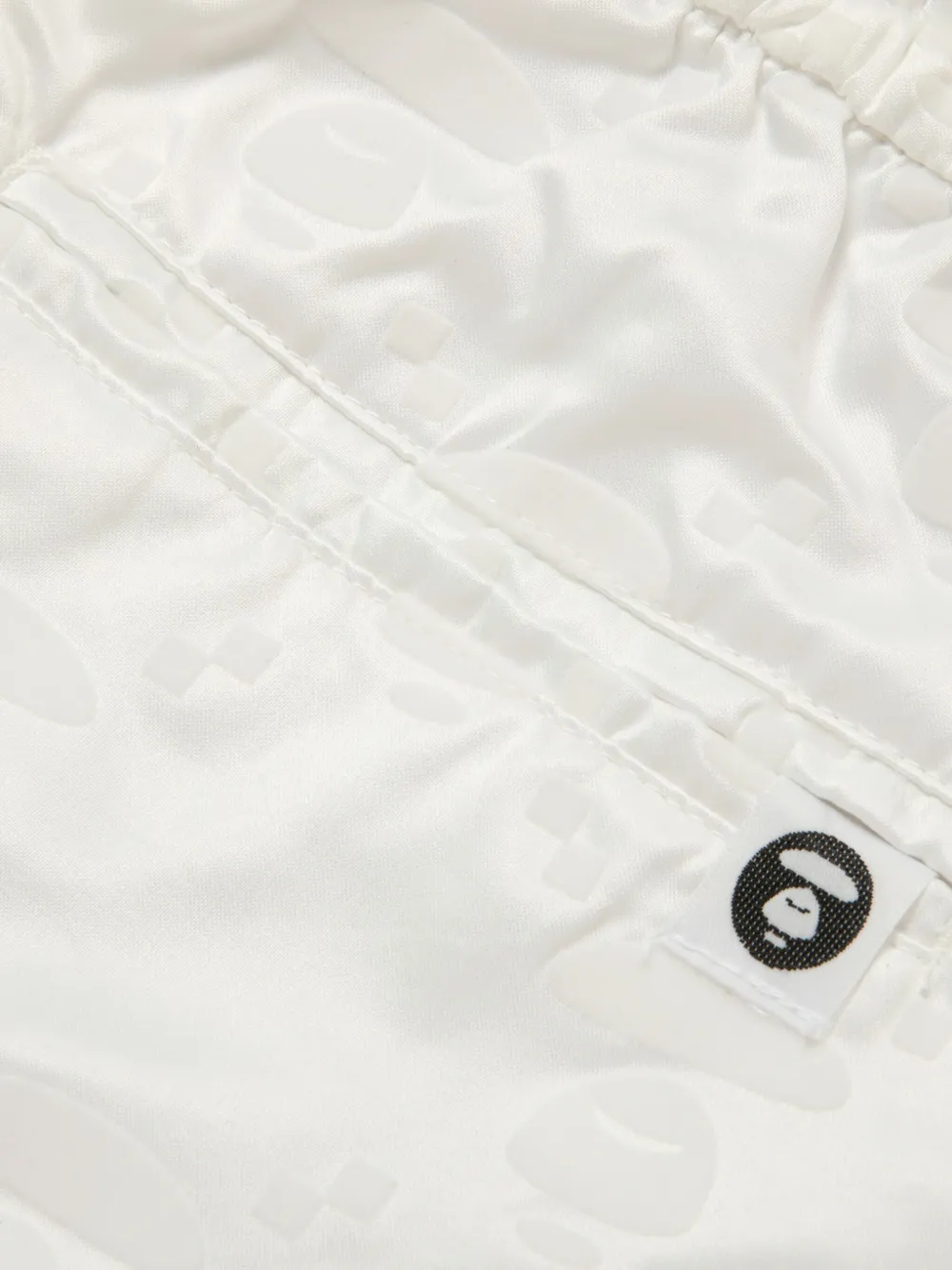 AAPE BY *A BATHING APE Trainingsshorts met geborduurd logo Wit