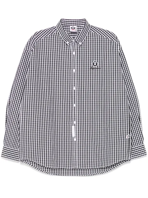 AAPE BY *A BATHING APE® chemise AAPENOW à carreaux