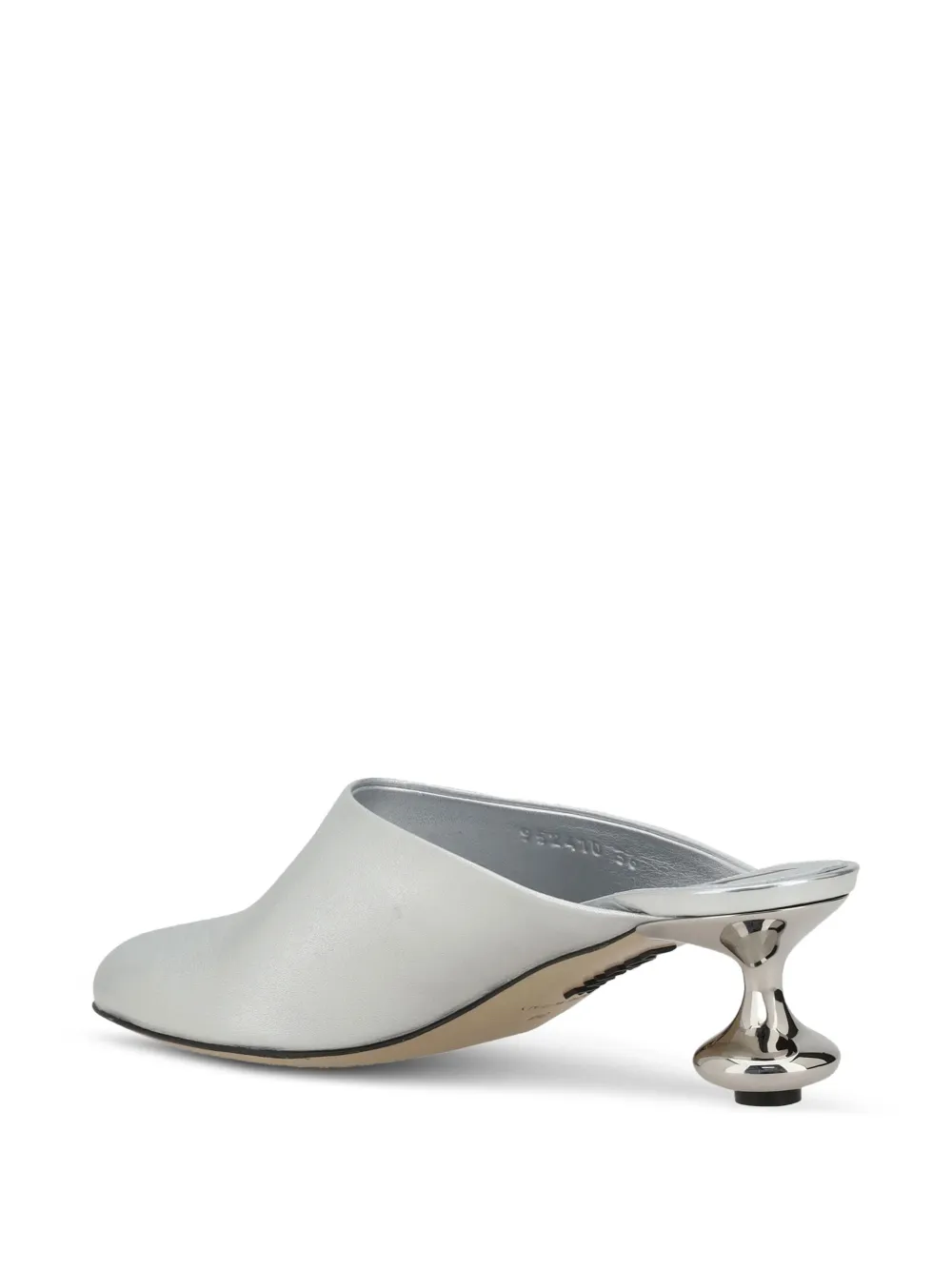 LOEWE 45mm Toy mules Silver