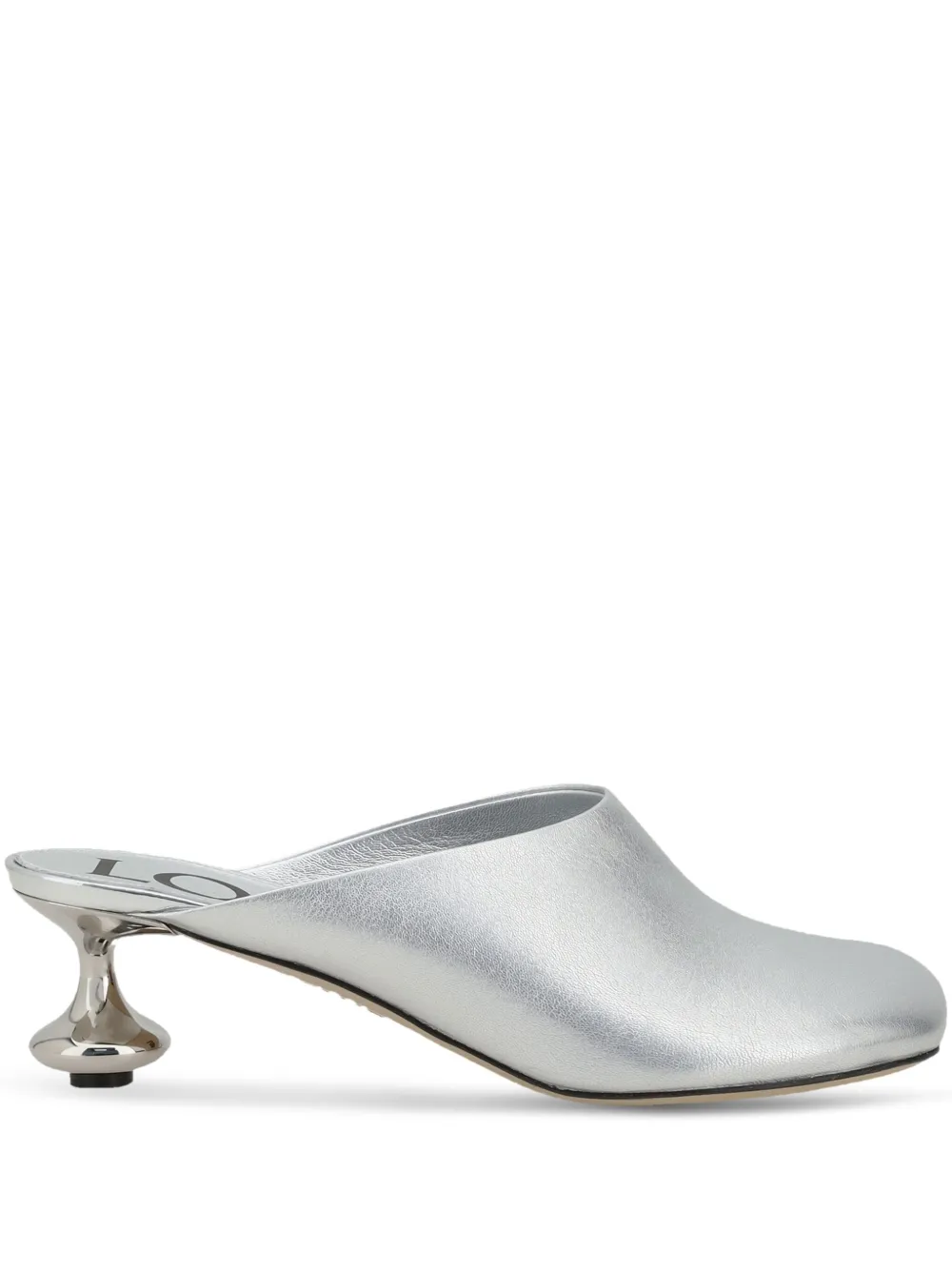LOEWE 45mm Toy mules Silver