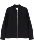 Paul Smith zip-up shirt jacket - Blue