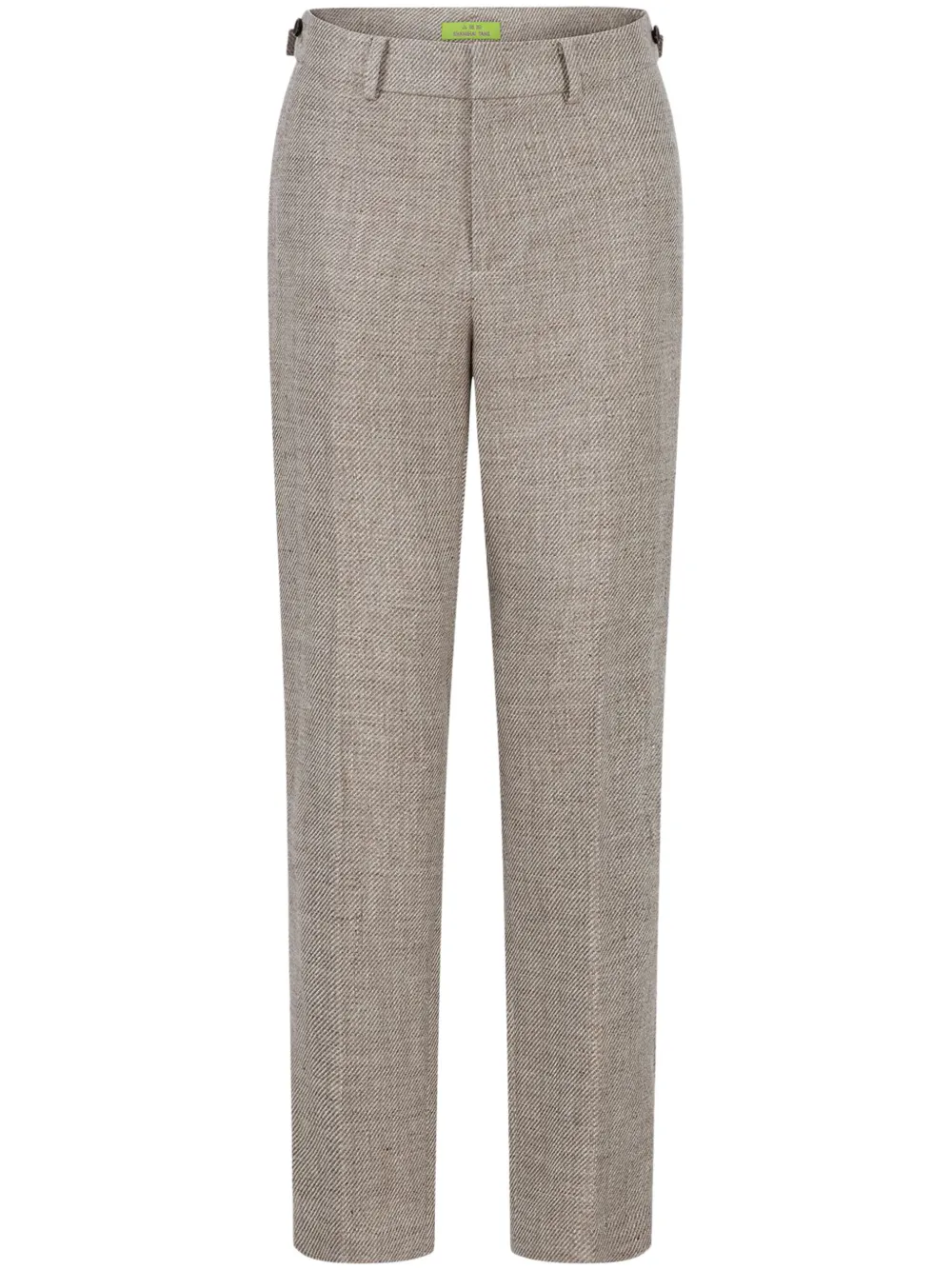 Shanghai Tang adjustable-waistband trousers | Brown | Image 1