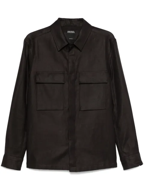 Zegna linen shirt