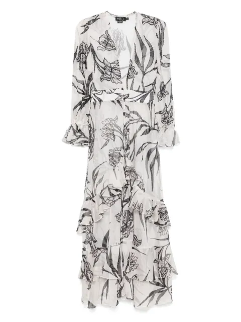 PatBO Iris beach cover-up