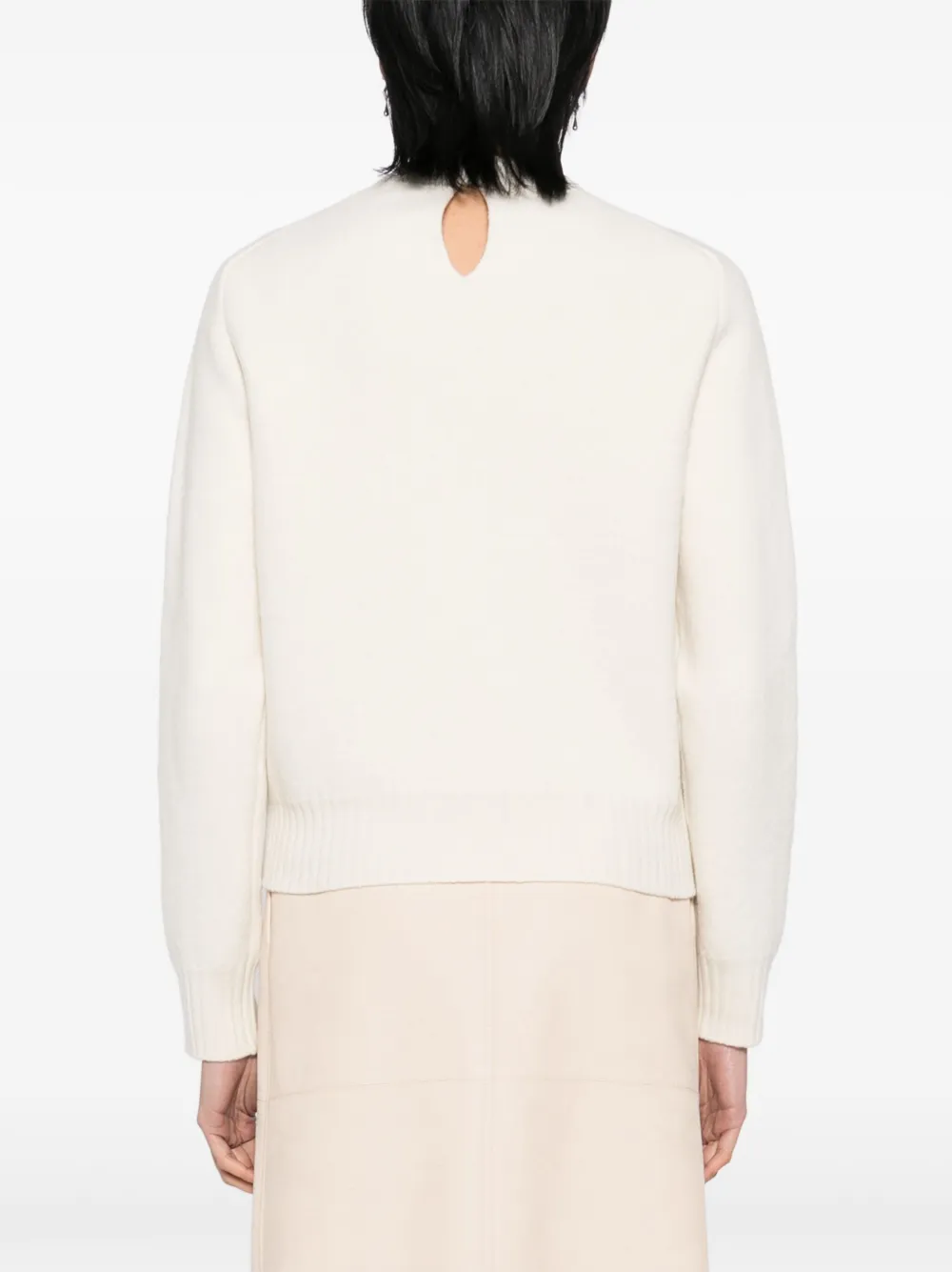 Jil Sander Trui met lange mouwen Beige