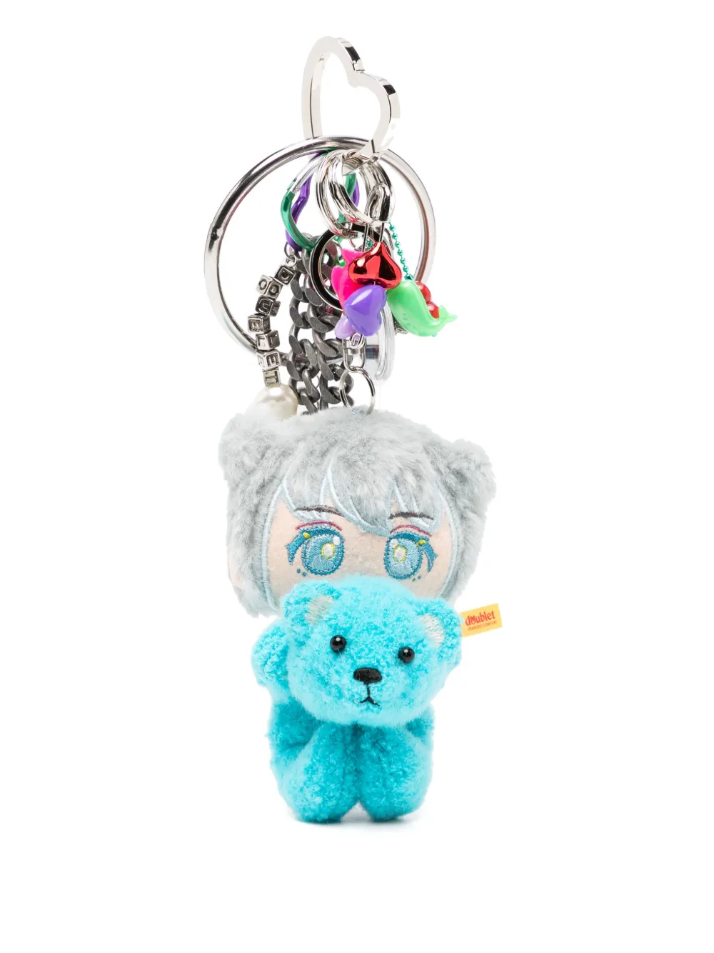 Doublet Oshi-Nui keychain | Grey | Image 1