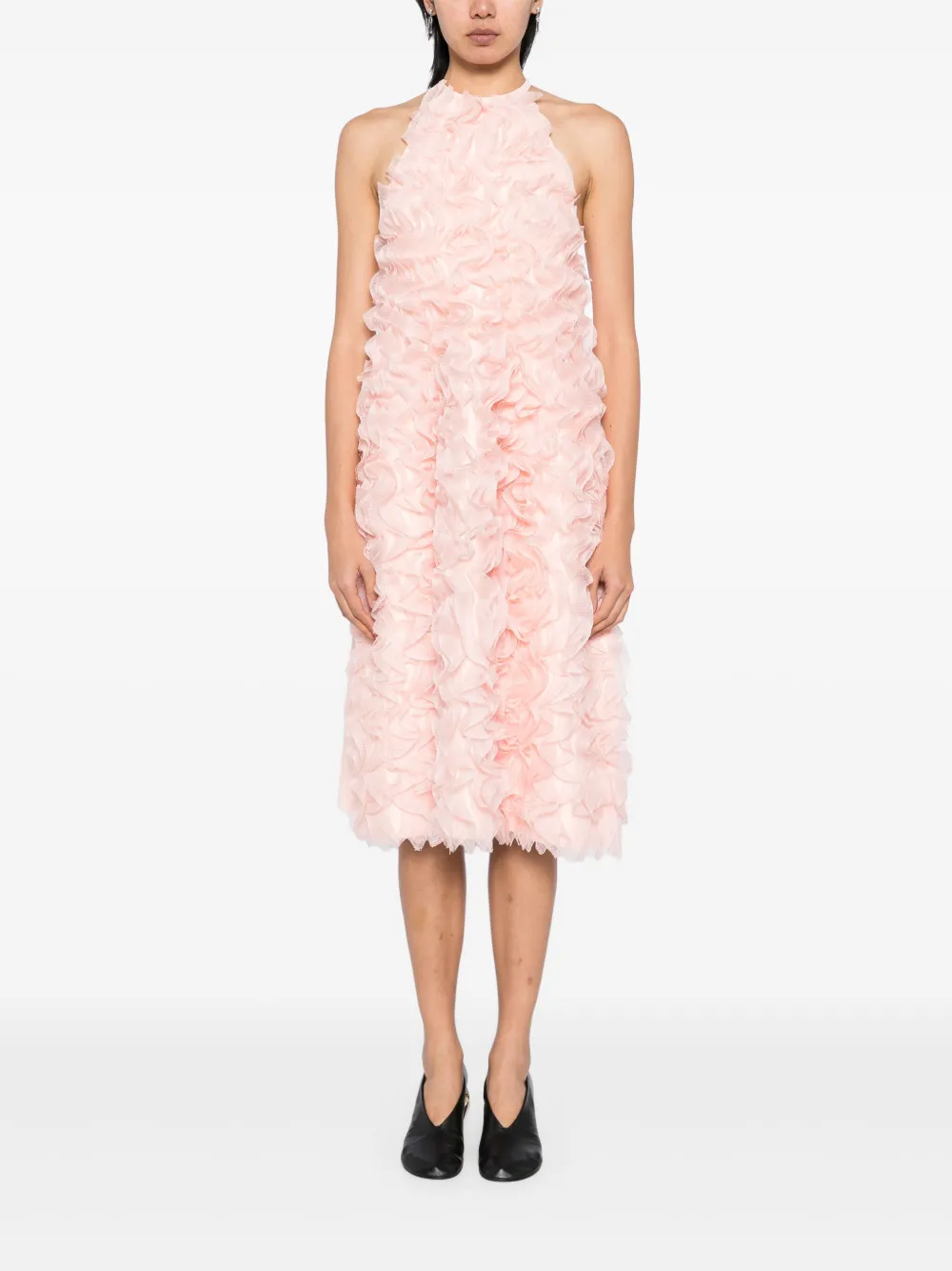 Jil Sander Mouwloze jurk - Roze