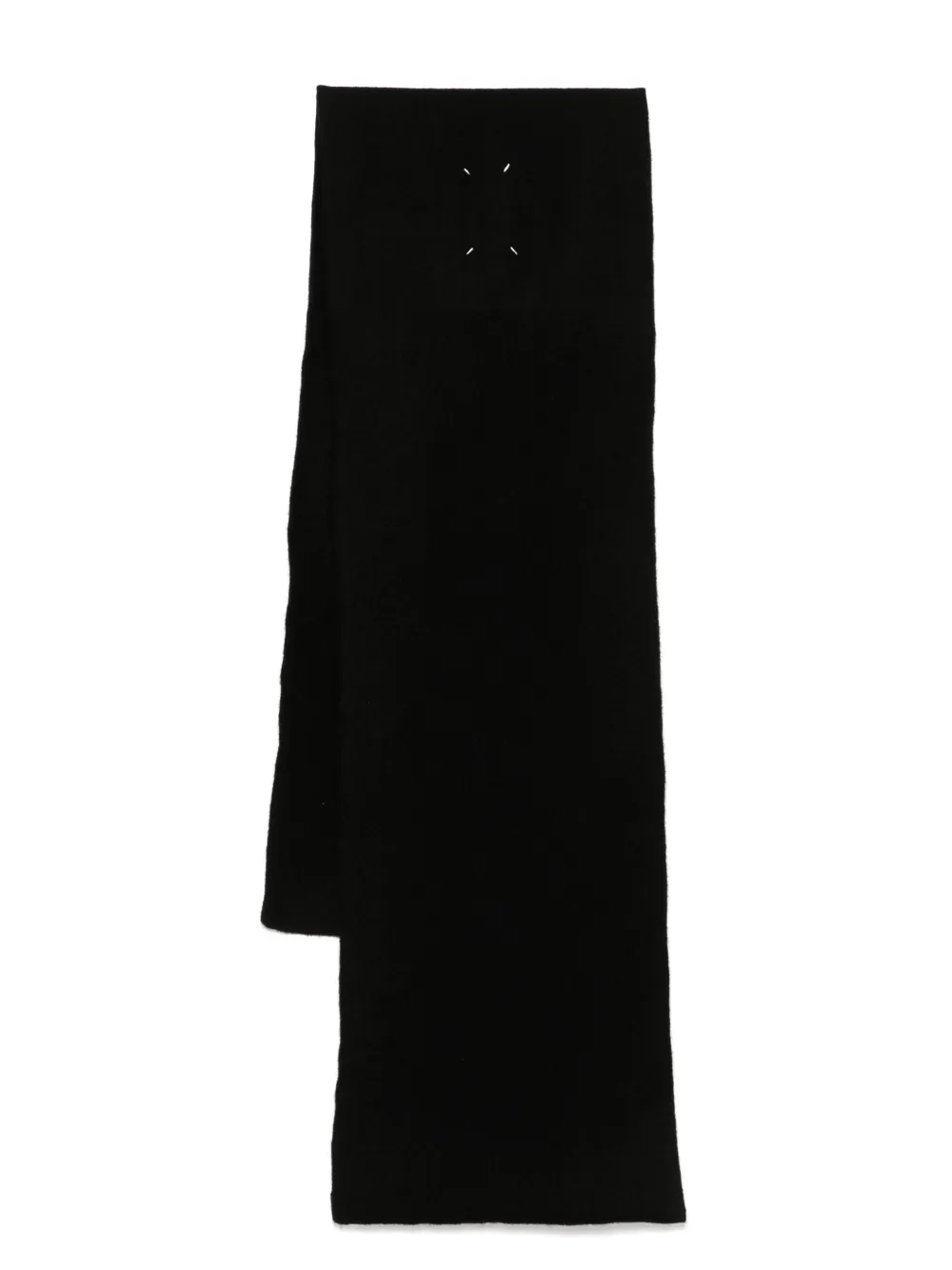 Maison Margiela ウールスカーフ - ブラック Maison Margiela ウールスカーフ - ブラック