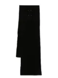 Maison Margiela wool scarf - Black